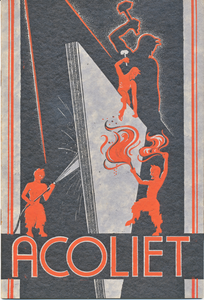 710696 Voorpagina van de productbrochure van Acoliet, Industrieële Handelmaatschappij, Maliebaan 26 te Utrecht.N.B. ...